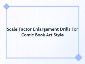 Mastering Comic Art with Scale Factor Enlargement Drills